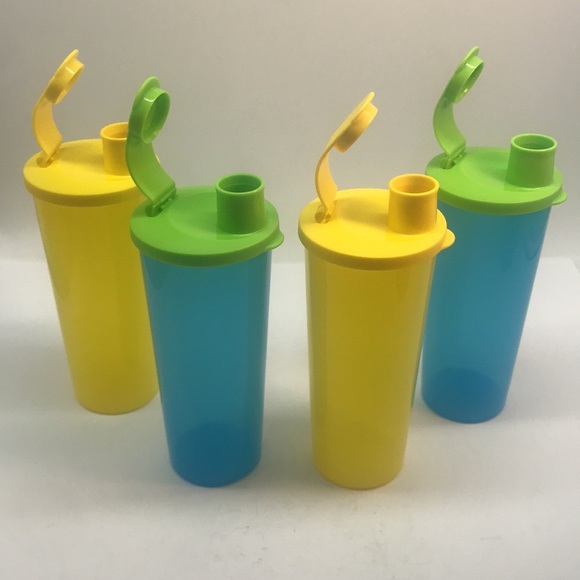 Tupperware Summer 16 oz Tumblerś Set of 4 - Picture 13 of 15